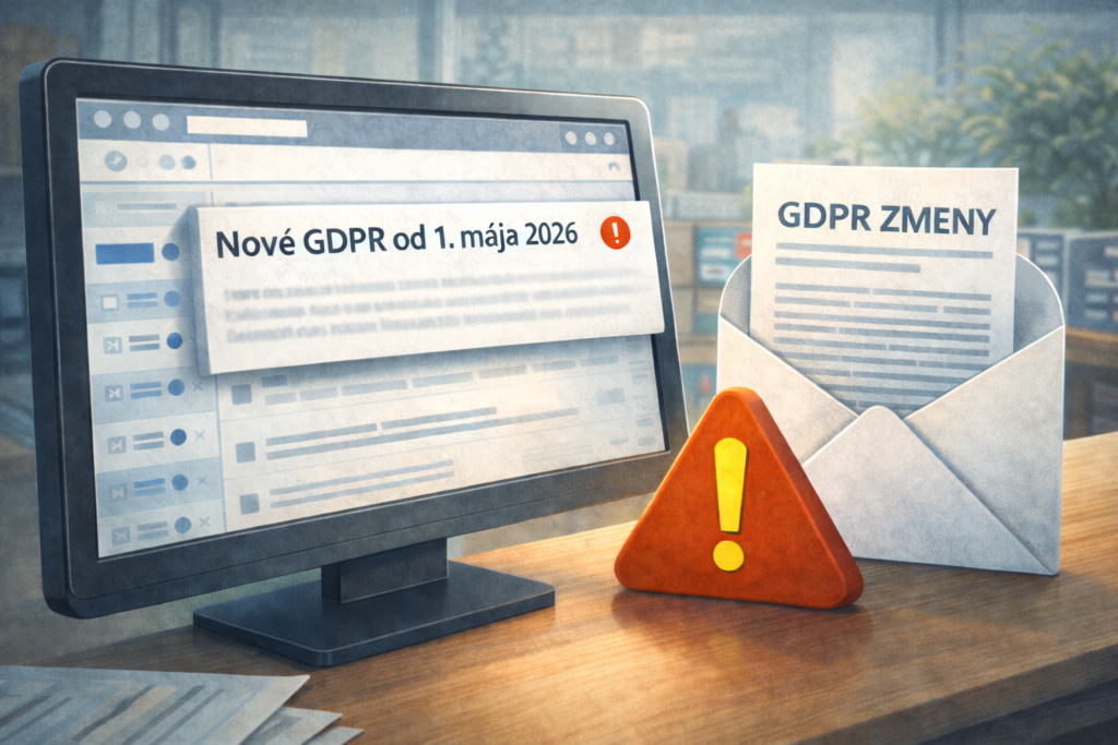 „Nové GDPR od mája 2026?“ Pozor na zavádzajúce e-maily